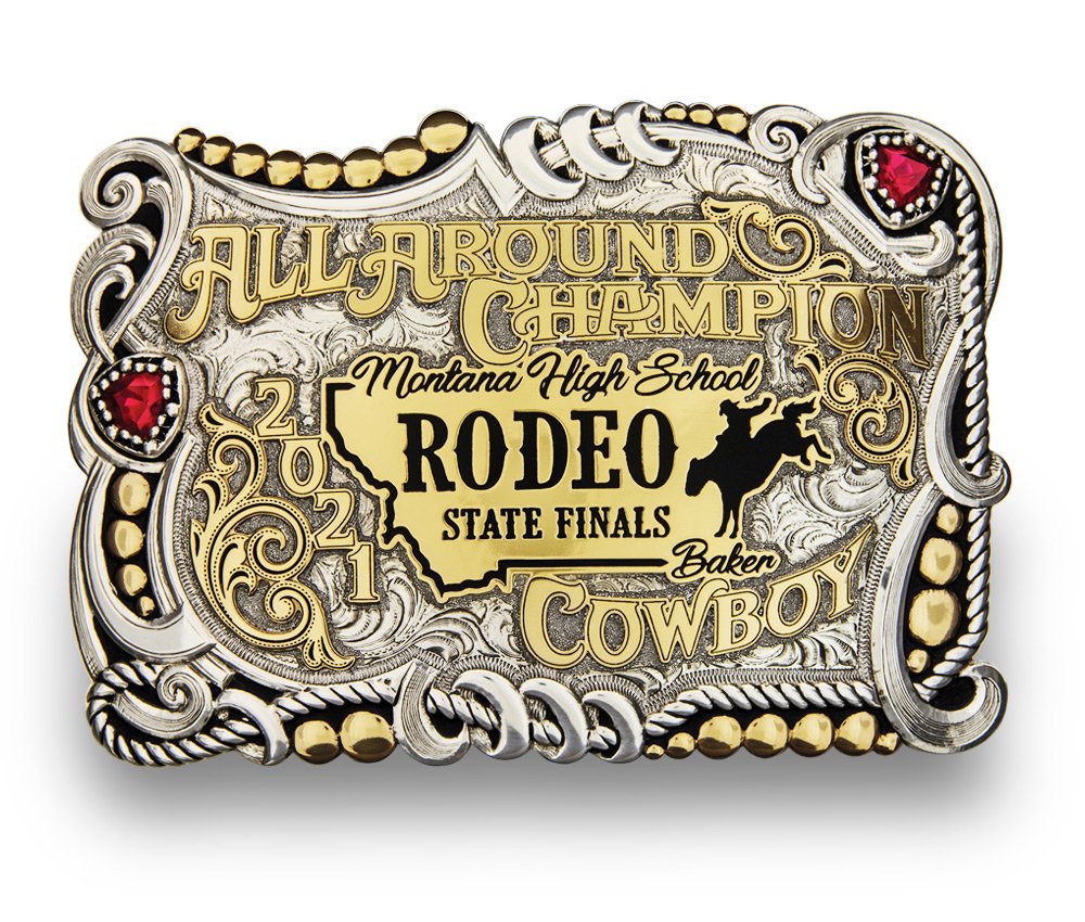 Gist Silversmiths Made in the USA Artisan Collection Award Buckles