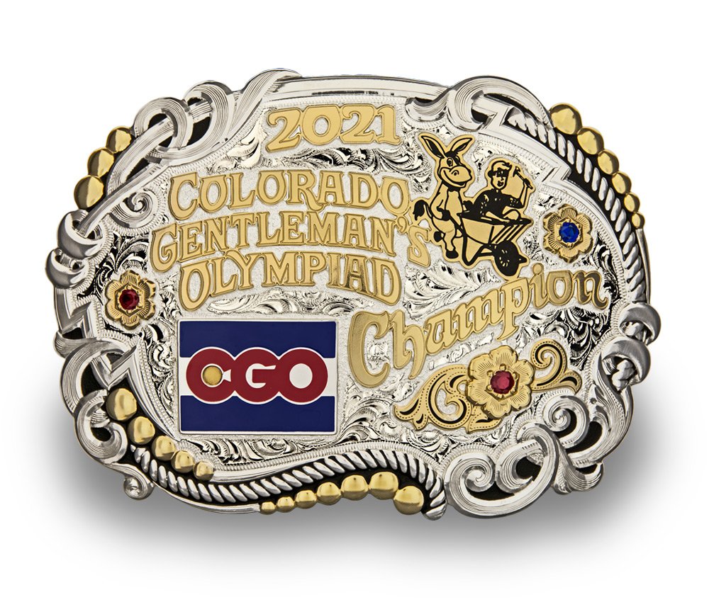 Gist Silversmiths Made in the USA Artisan Collection Award Buckles