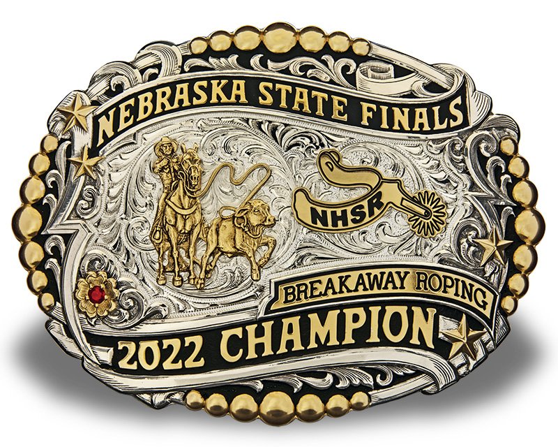 Gist Silversmiths Made in the USA Trophy Buckles, Custom Buckles