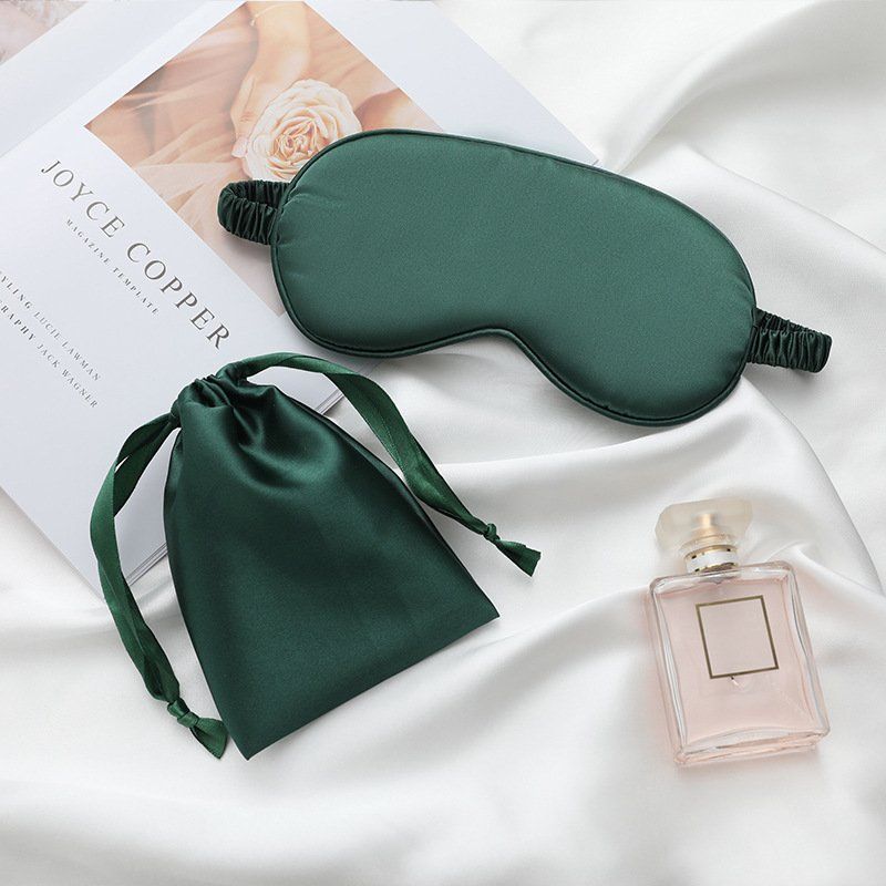 Fathers Day Satin Sleep Mask Green For Men