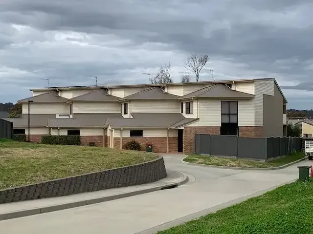 A Row Of Houses Are Sitting Next To Each Other In A Residential Area — Tamworth Strata Management Services in Tamworth, NSW