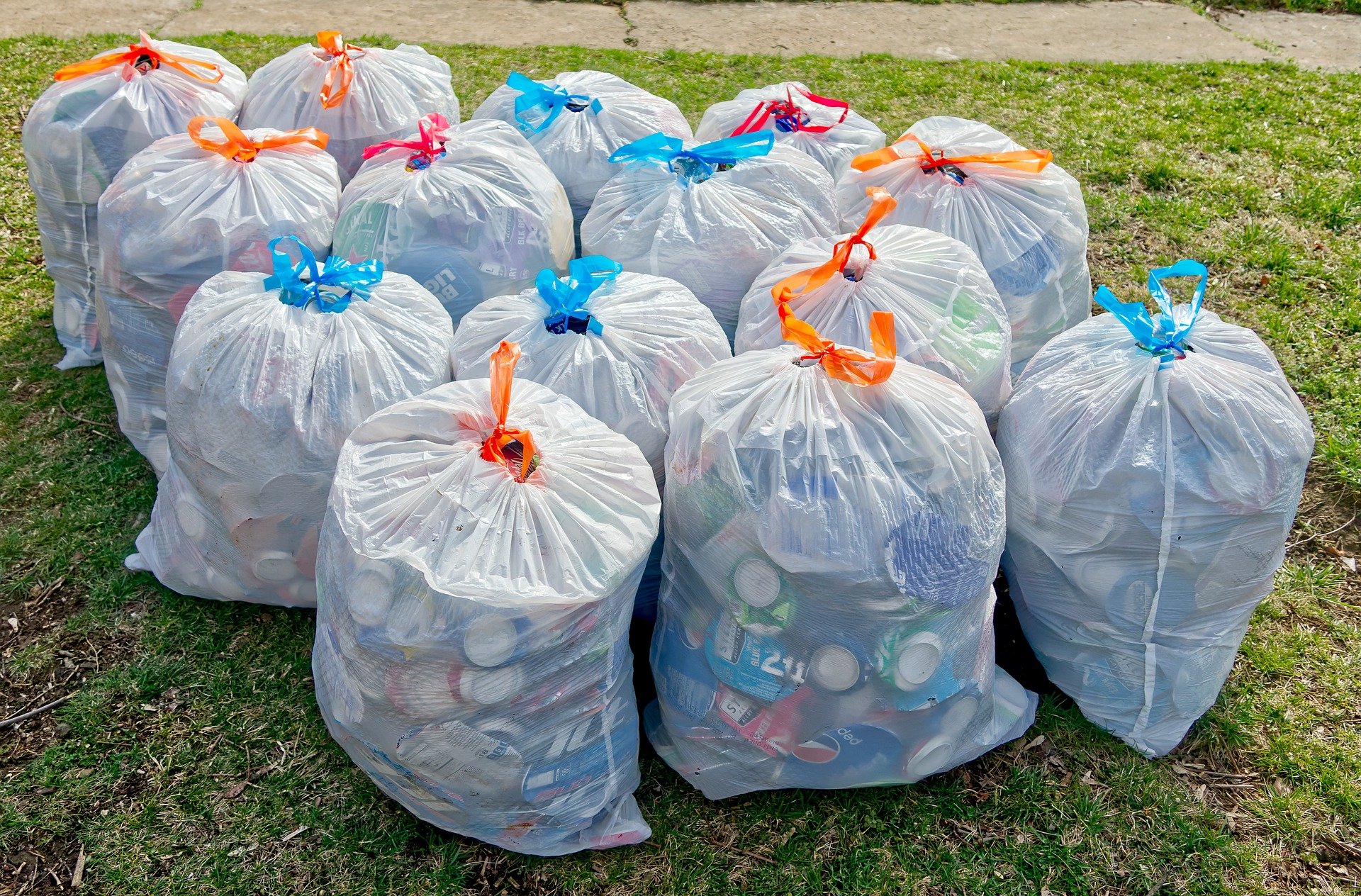 Regular Garbage Bags for recycling cans