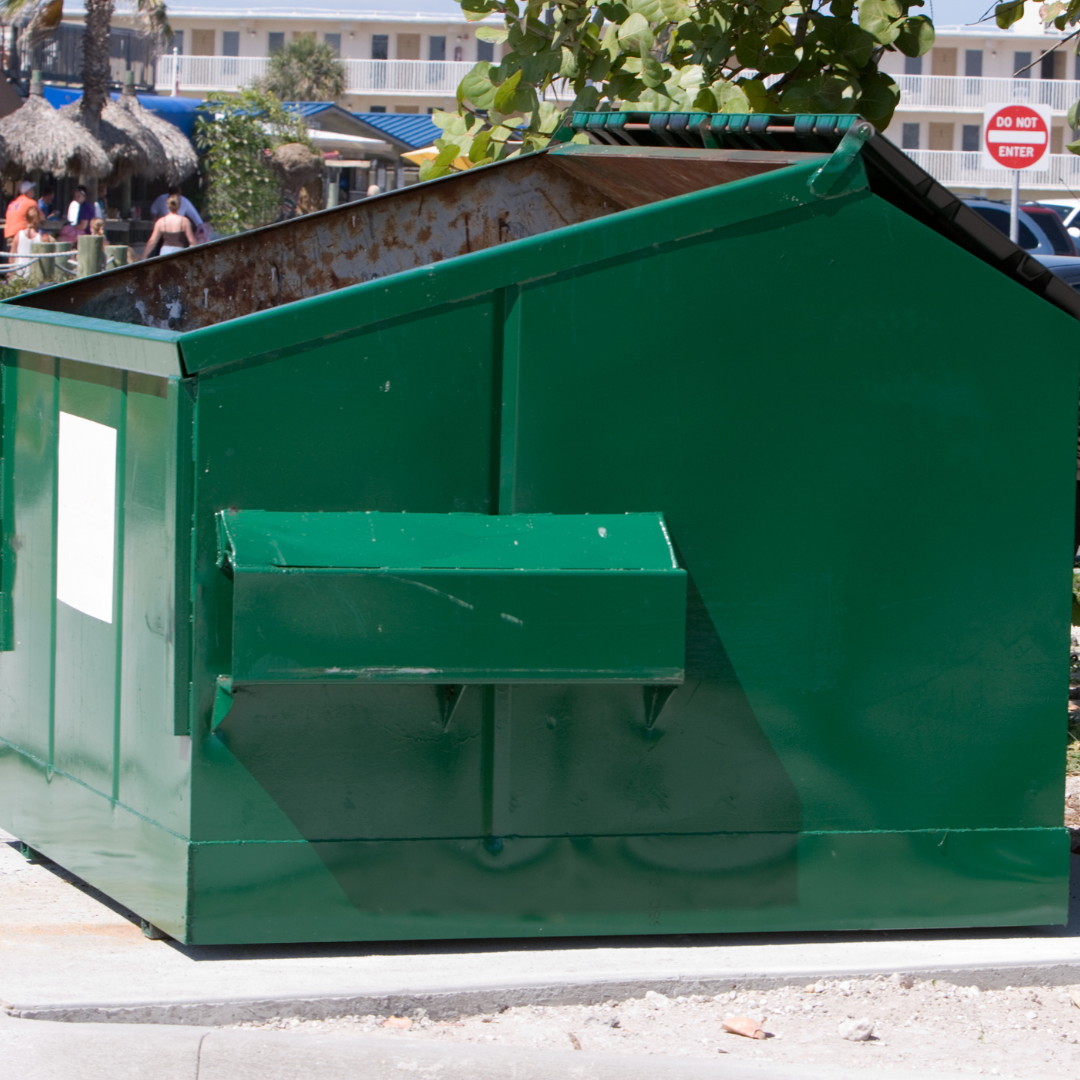 8-yard dumpster