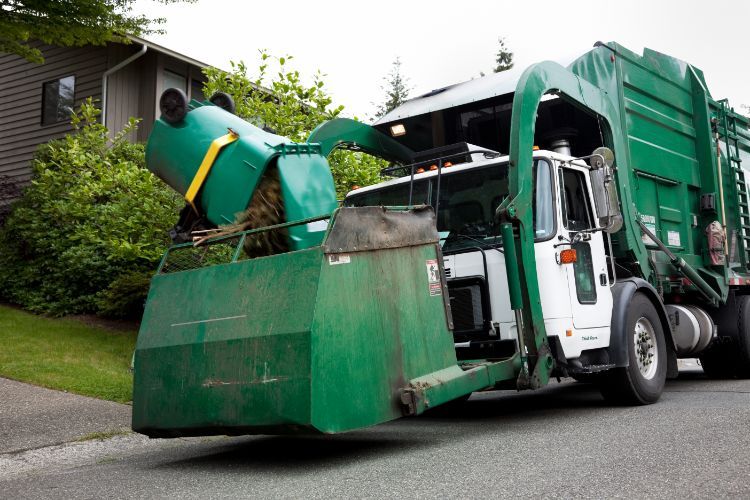 right waste partner dumpster truck