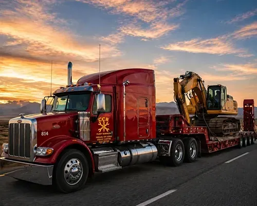 CCR Fleet Services RGN's Shipping Trucking Ohio