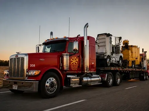 CCR Fleet Services Flat Bed Shipping Trucking Ohio