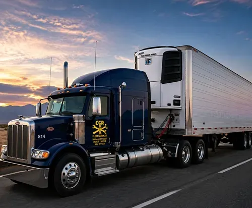 CCR Fleet Services Reefer Shipping Trucking Ohio