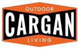 Caragan Outdoor Living logo in black, white, and orange with bold text