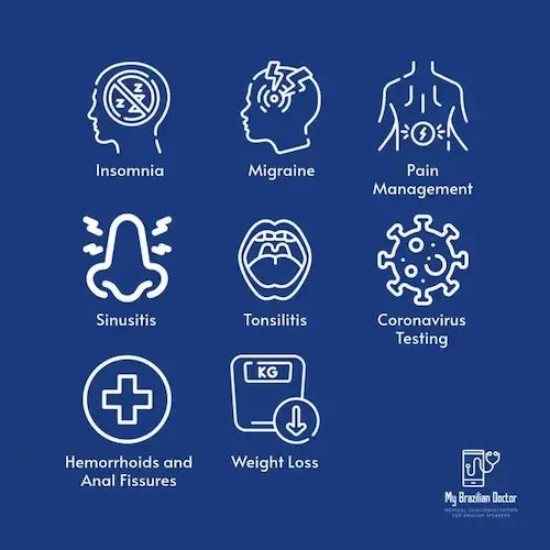 Diseases that can be assisted by telemedicine: sexual health, contraceptives, dental infections, Influenza, Cystitis, menstrual delay, herpes