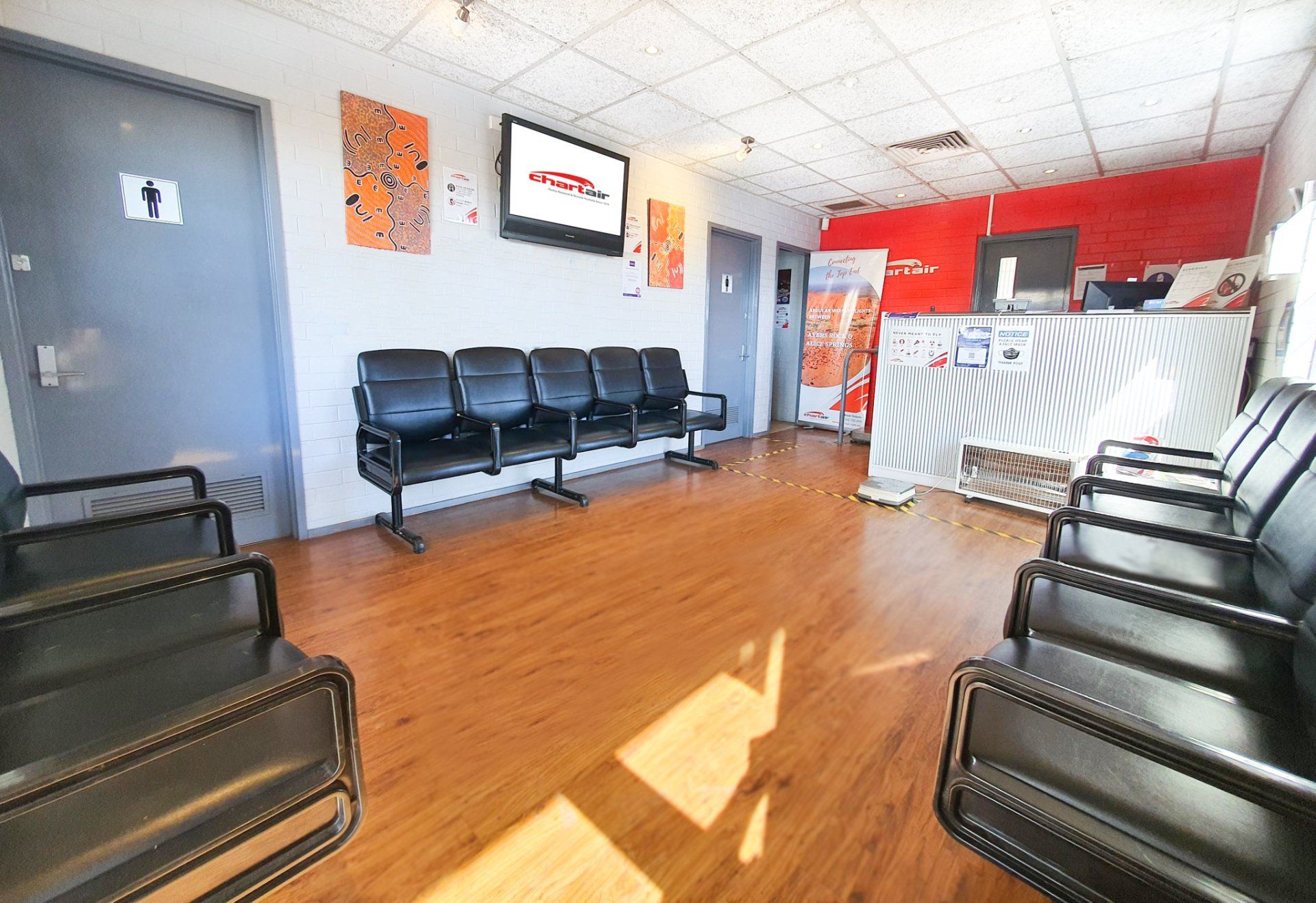 Chartair Alice Springs Passenger Lounge