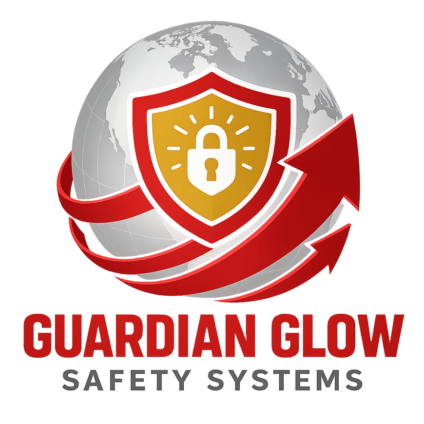 Guardian Glow specialist reviewing product specifications at industrial workbench