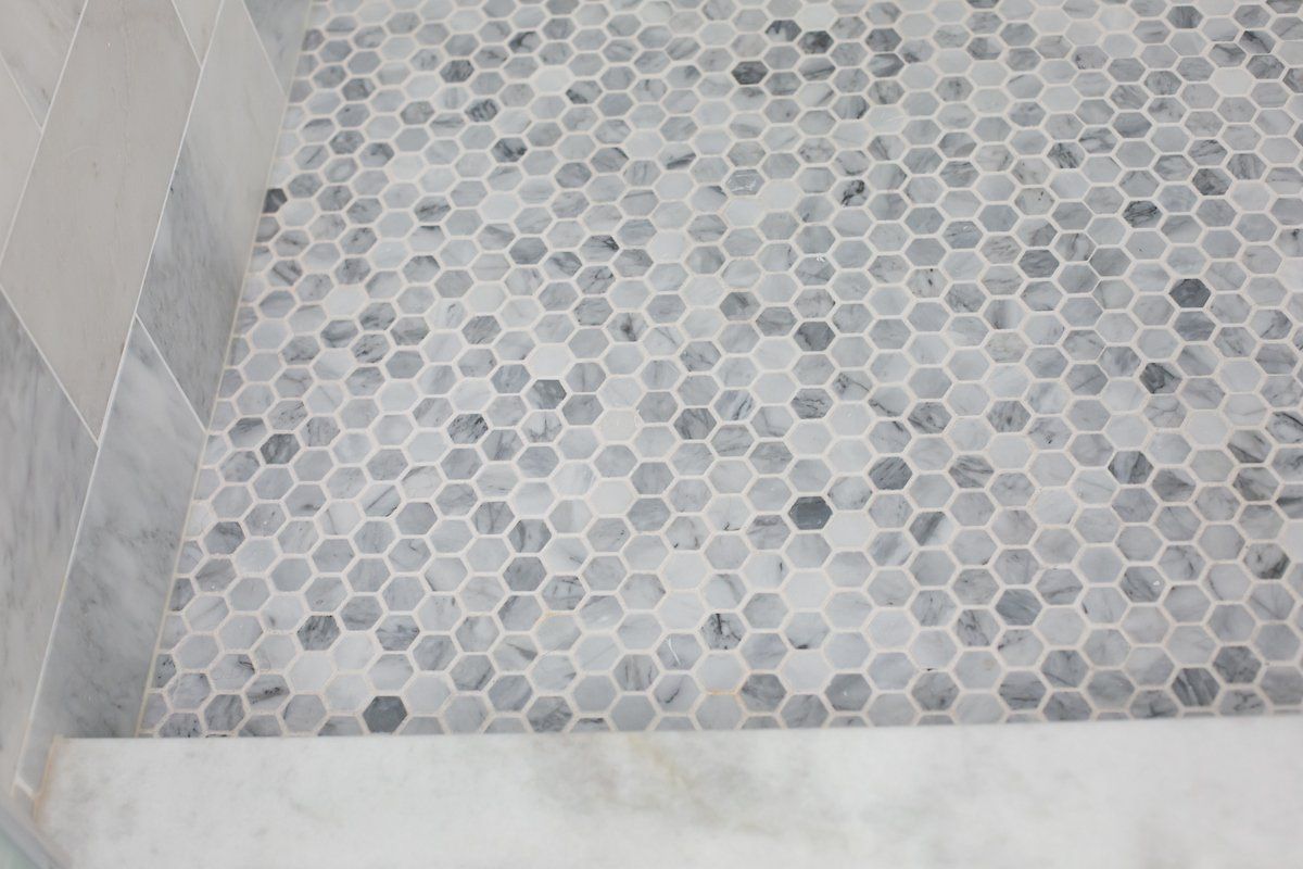 Greecian White Hexagonal Tile
