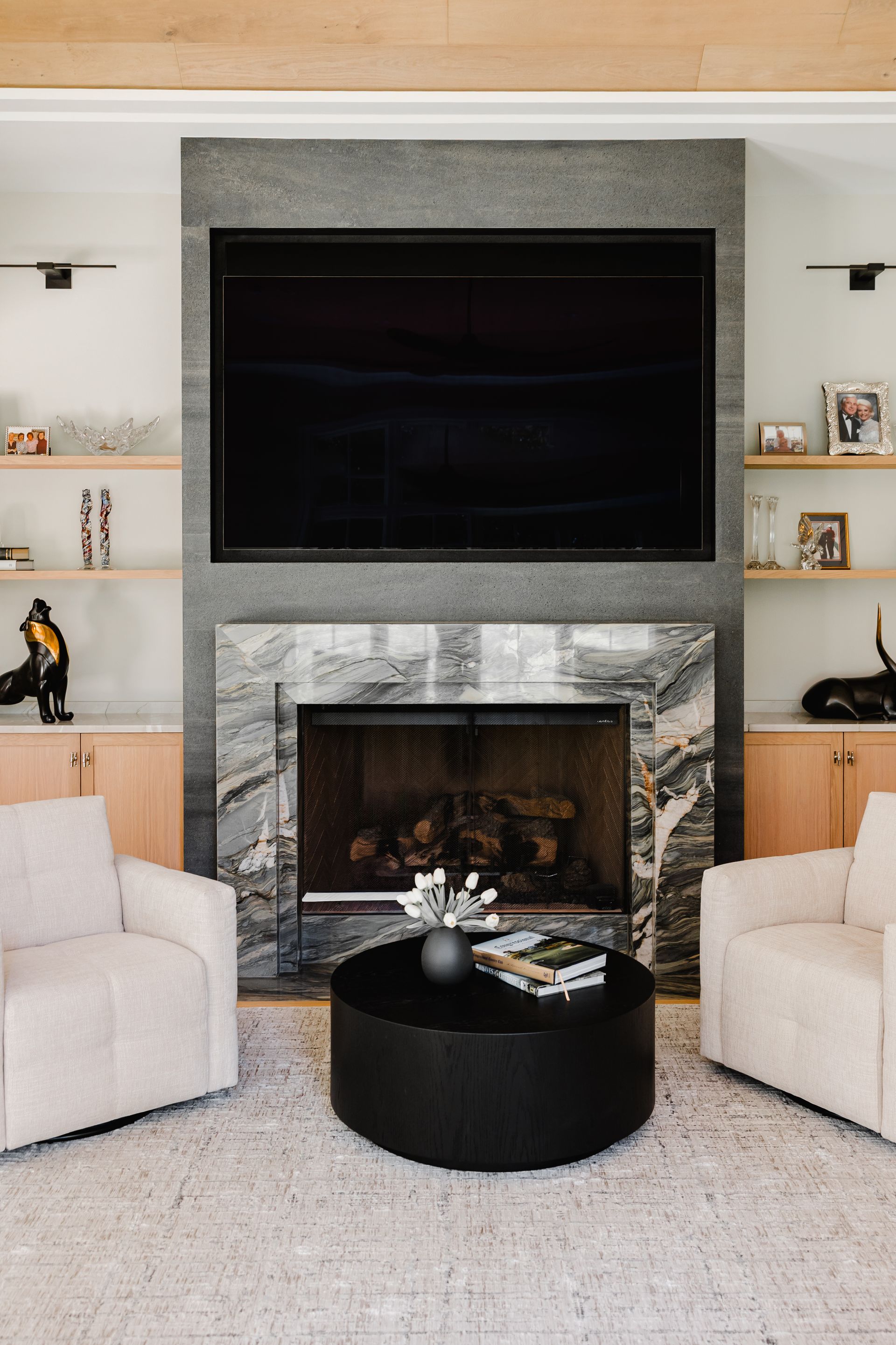 XTONE Aged Dark Nature Fireplace Cladding 
