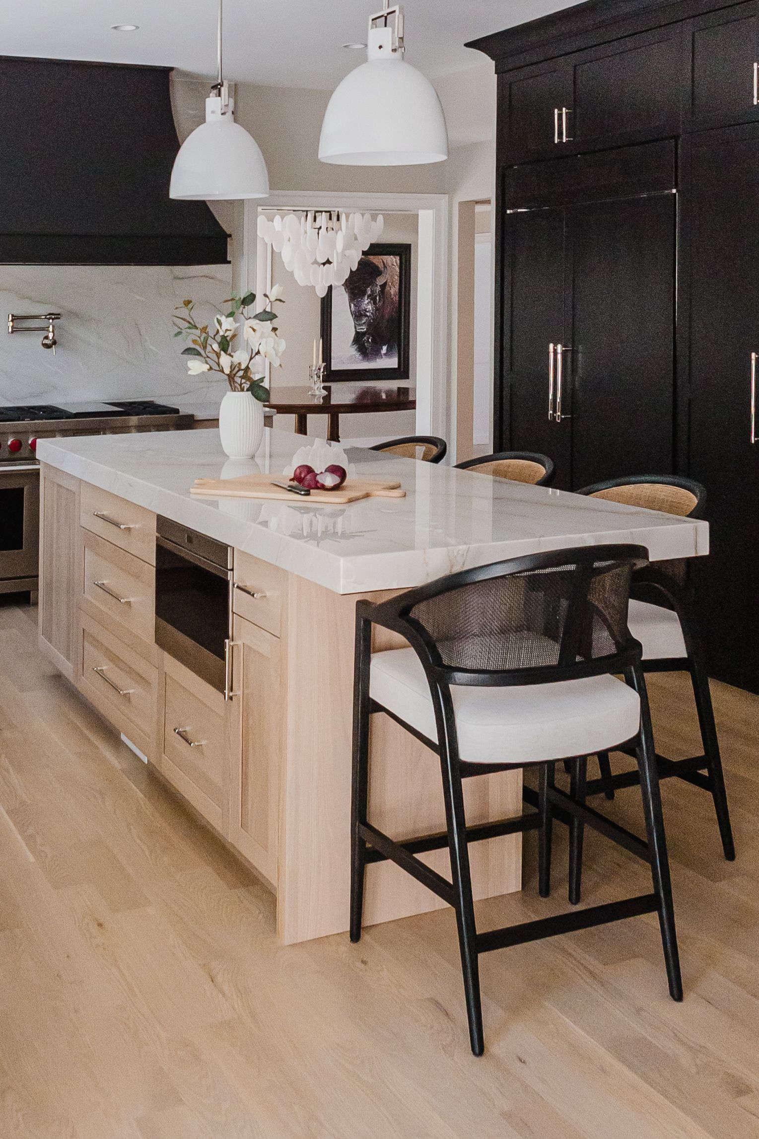 Bianco Superiore Quartzite Countertops Job 21076