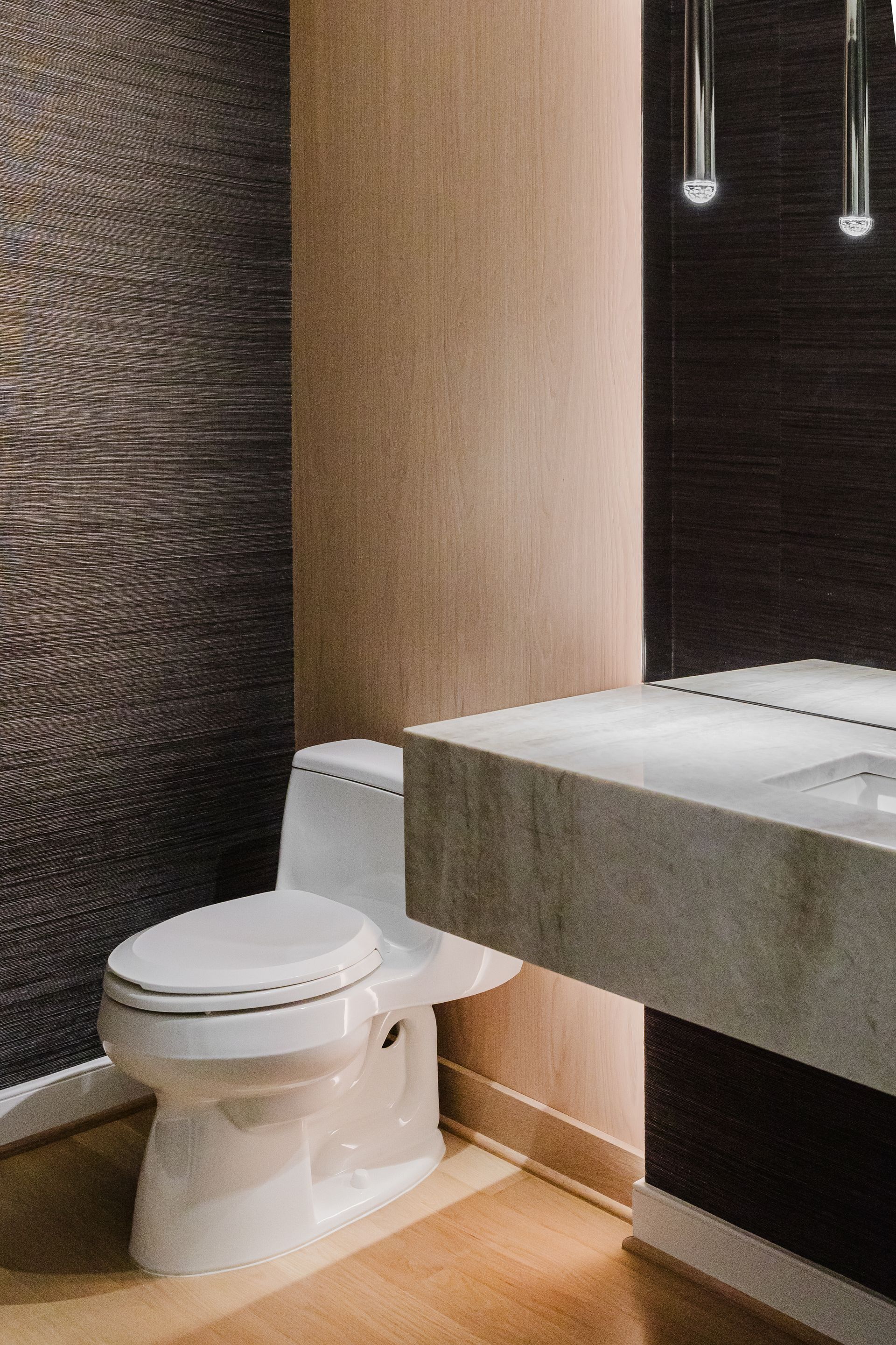 Taj Mahal Granite Powder Room Vanity Job 21225