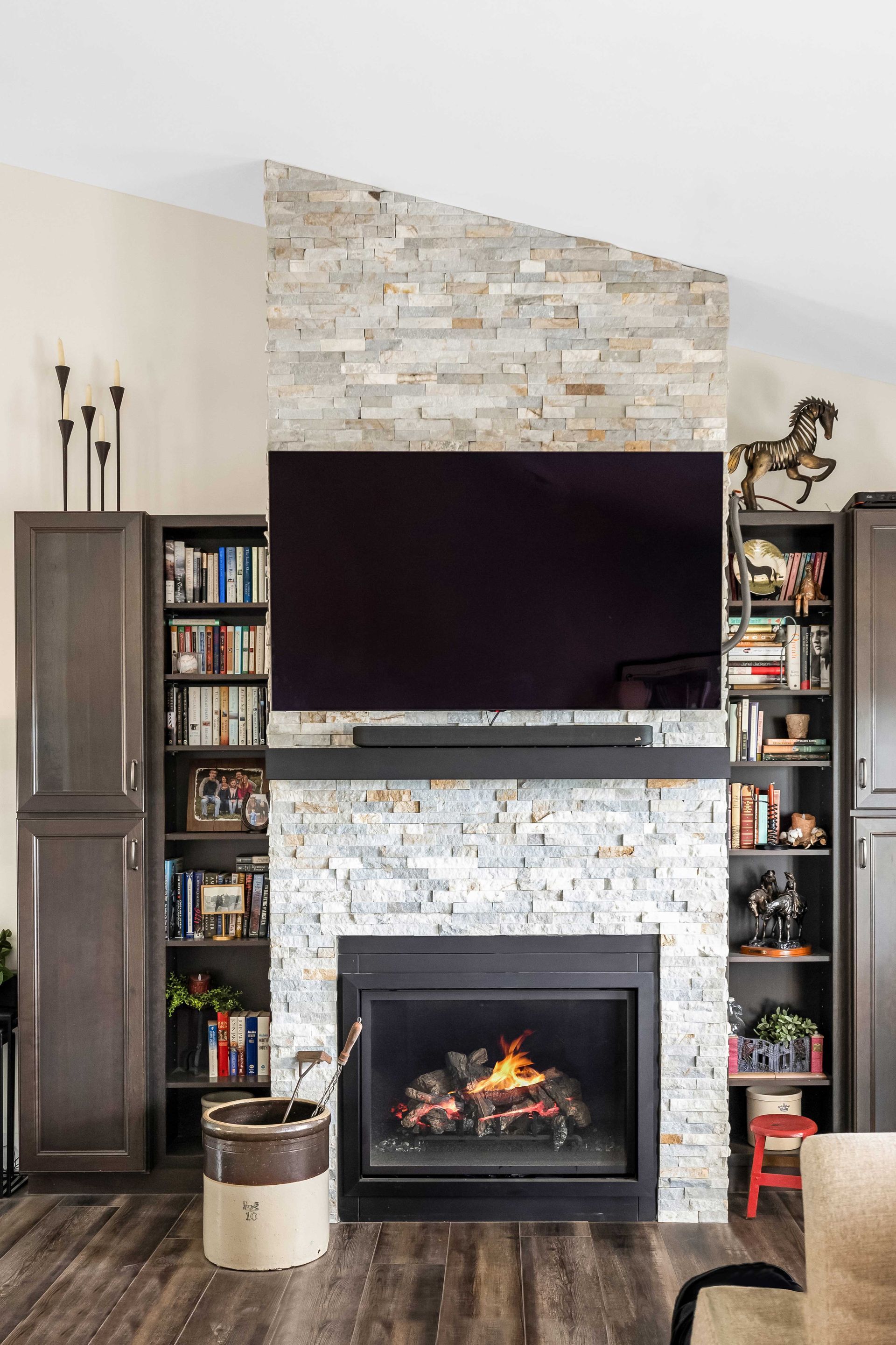 Sunset Silver Ledger Panel Tiles
