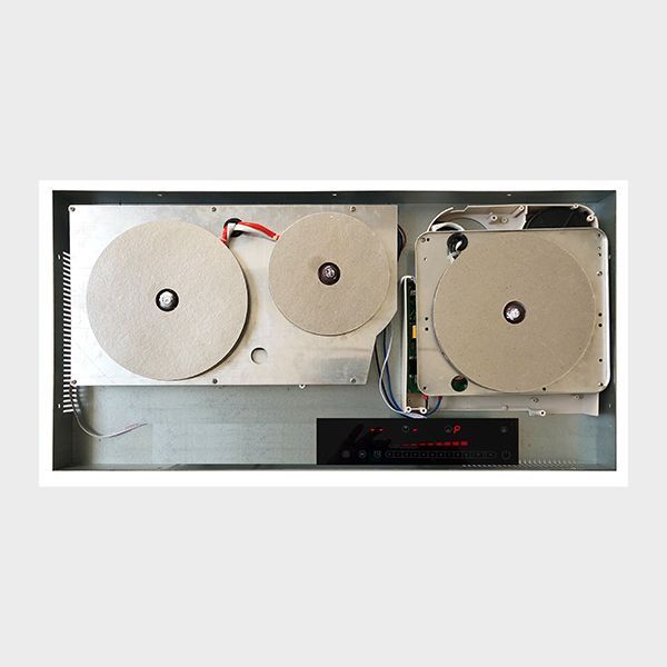 Invisacook three burner