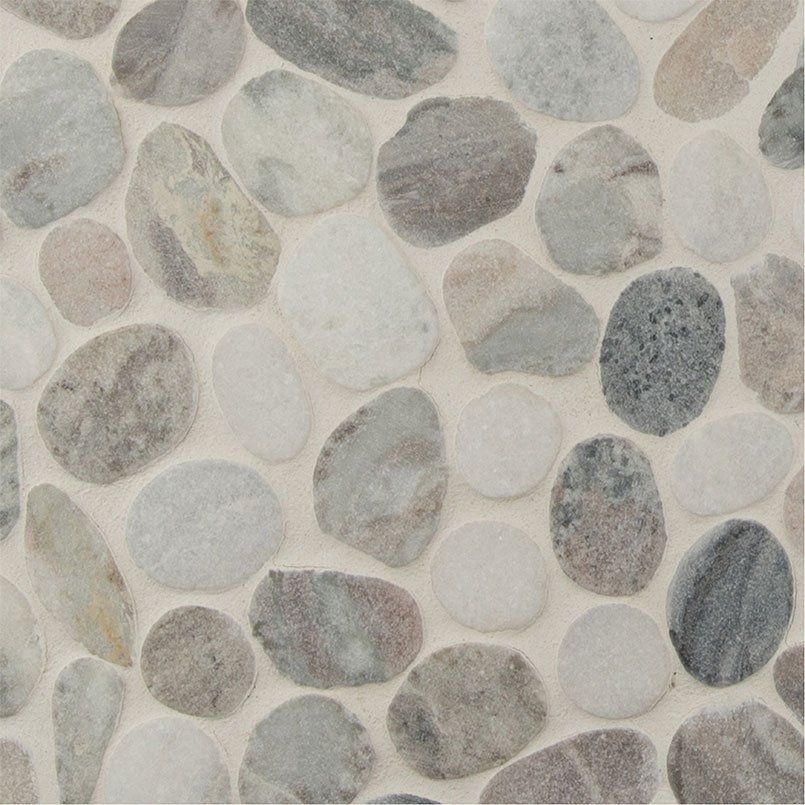 Puebla Greige Pebble Tile