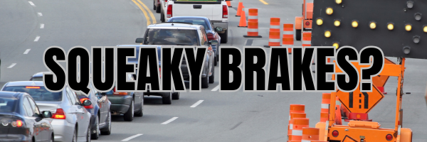 cars in traffic caused by construction