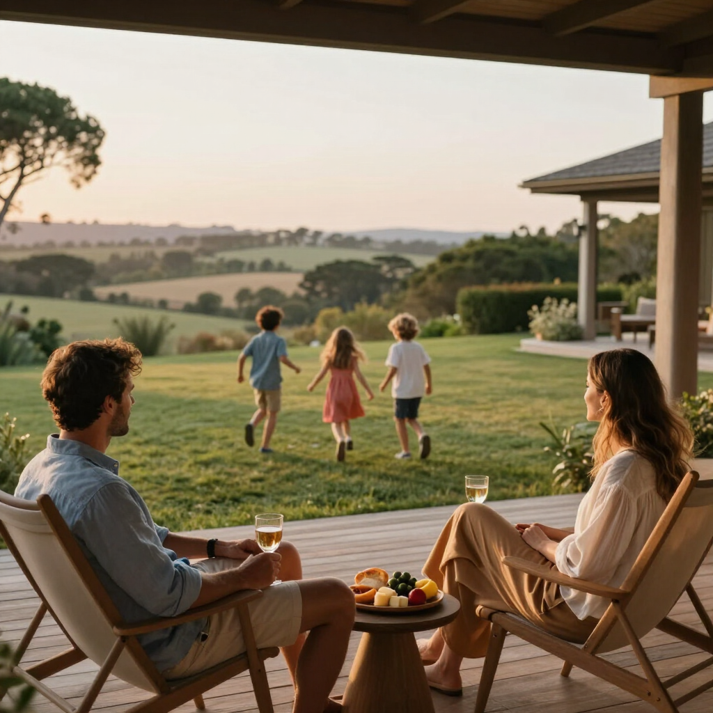family enjoying freedom after refinancing their home loan
