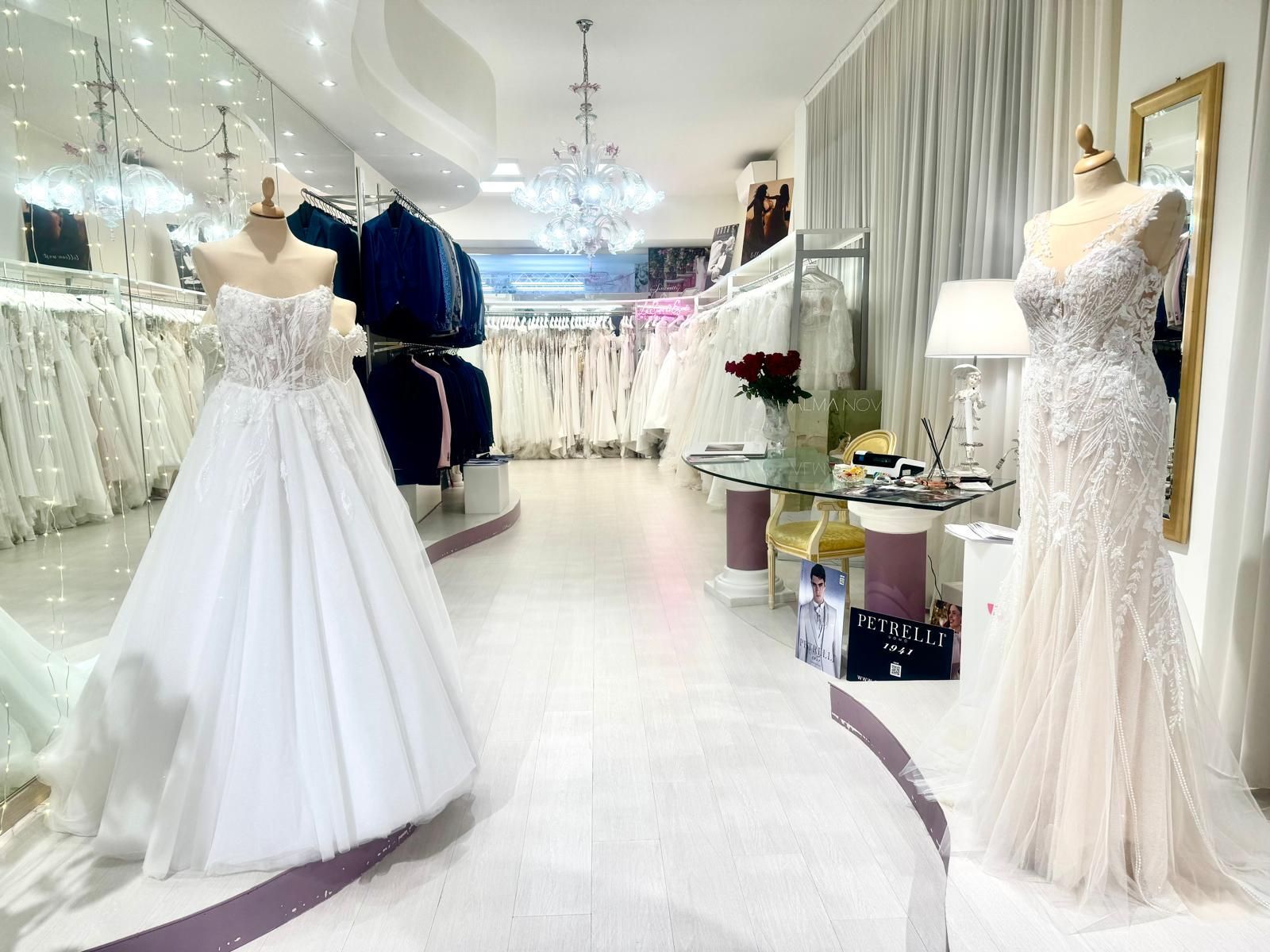 Sartoria sposa su misura, ampia scelta di Abiti Sposa e Sposo