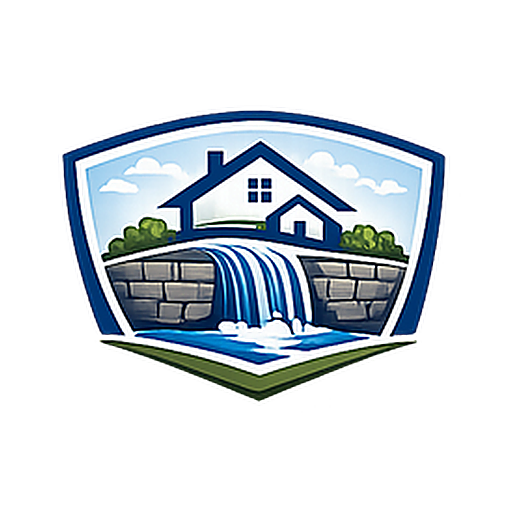 Jackson Foundation Pros logo featuring a home and foundation design
