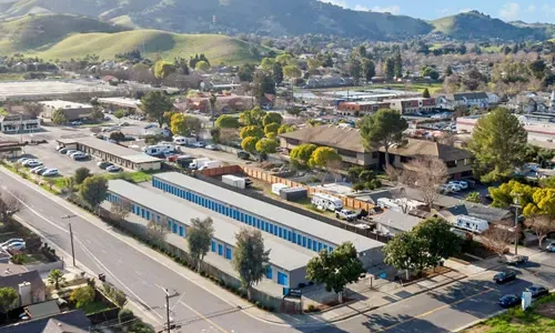 barrett storwell storage arial shot of facility