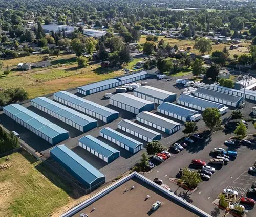 arial view of homedale (klamath falls) storage facility