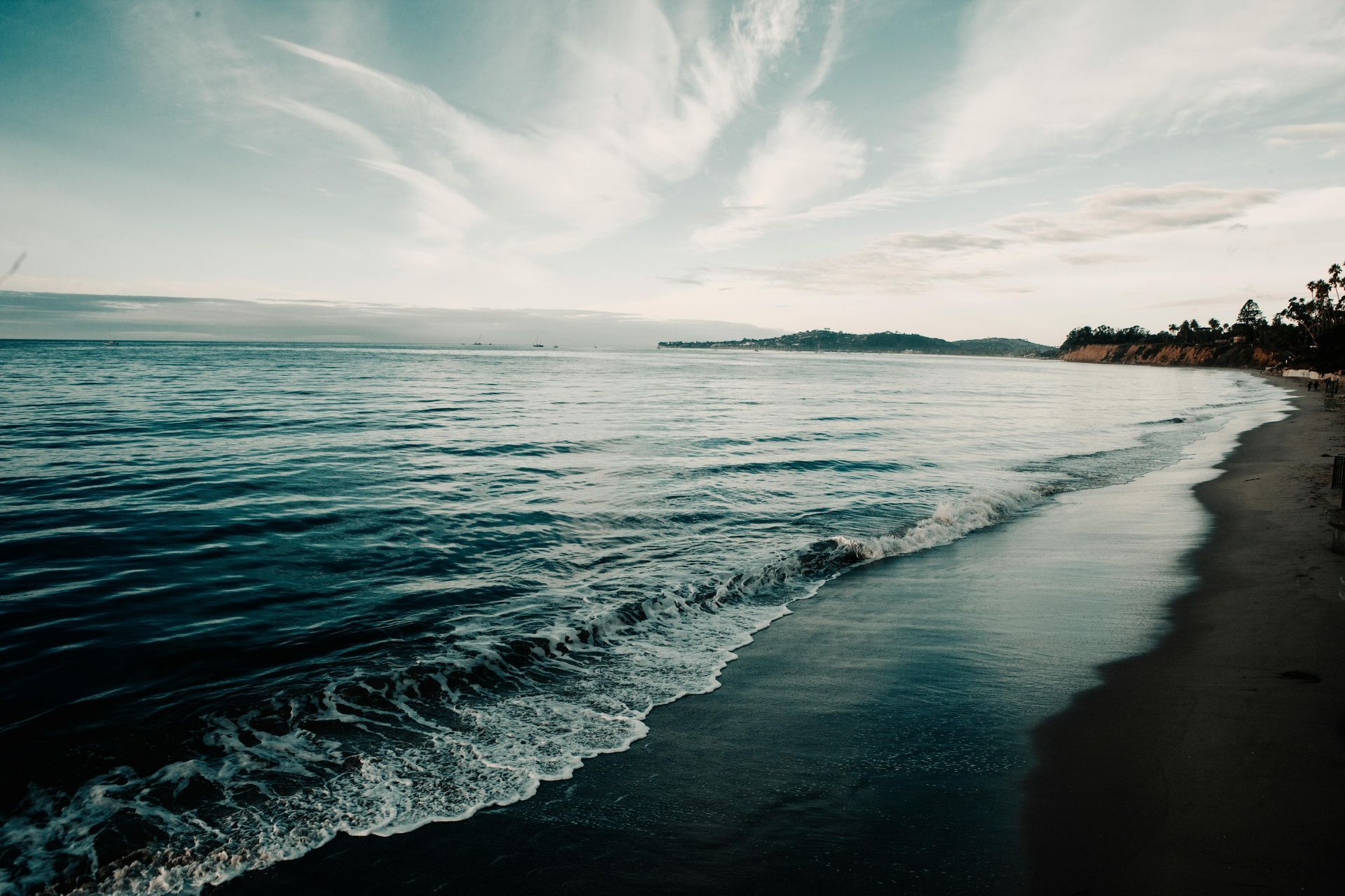 ocean and beach scenery