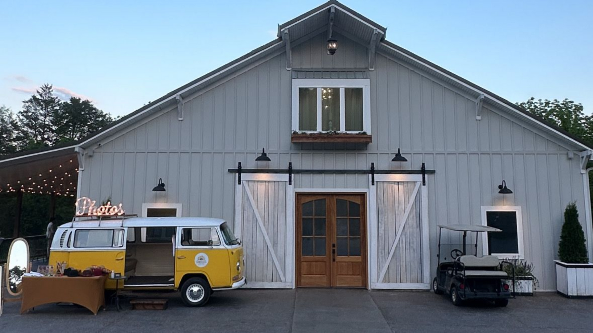 Chattanooga Wedding with SunKissed Photo Bus at Ramble Creek Weddings & Events