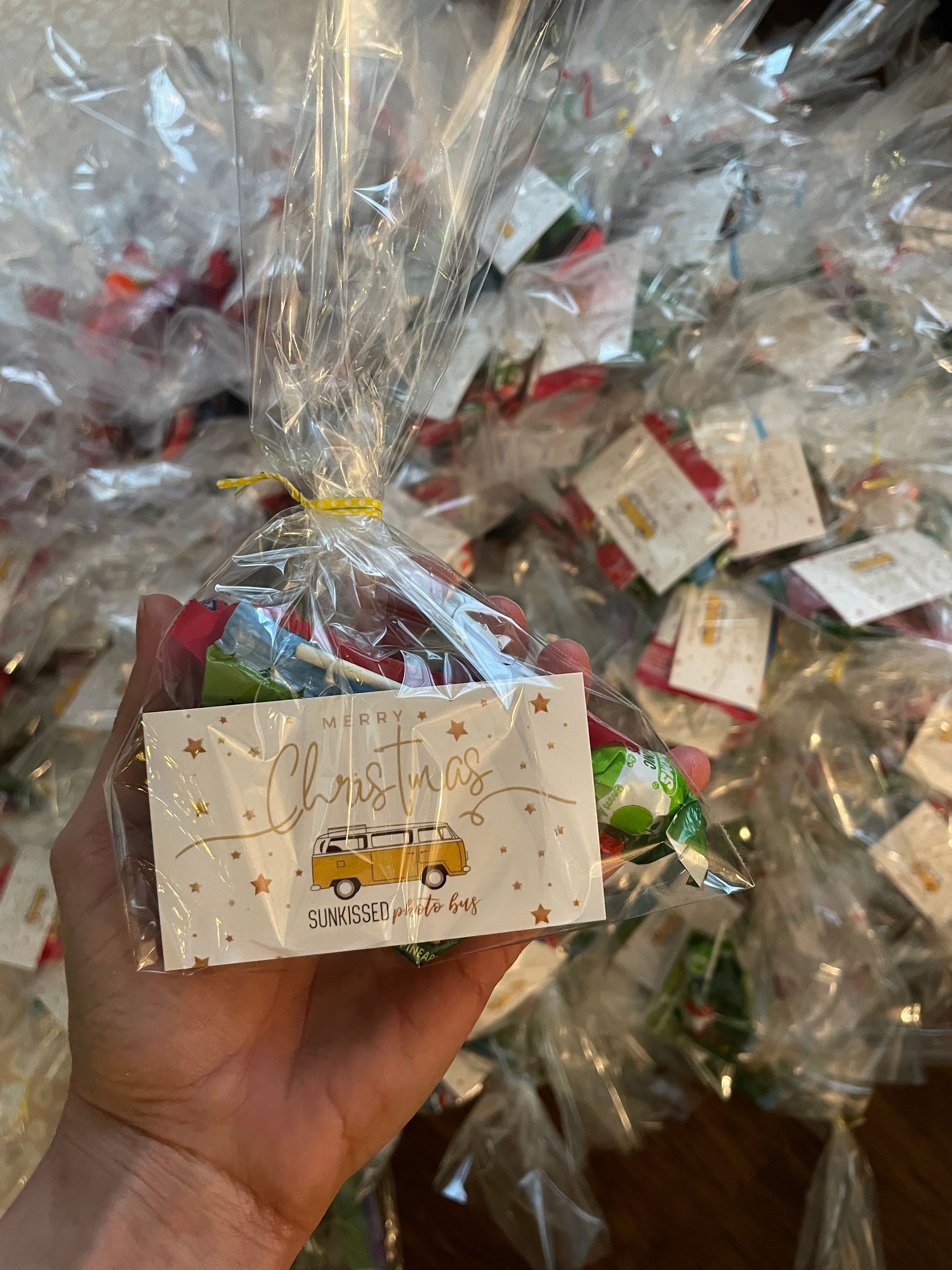 Goody bags from SunKissed Photo Bus for the MainX24 parade