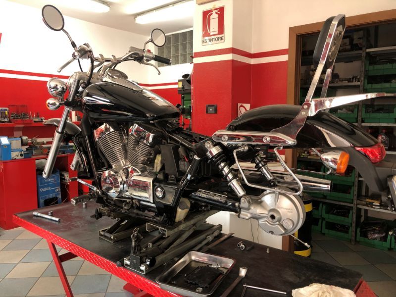 Dettaglio moto