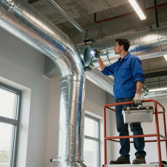Duct Work Leak Testing