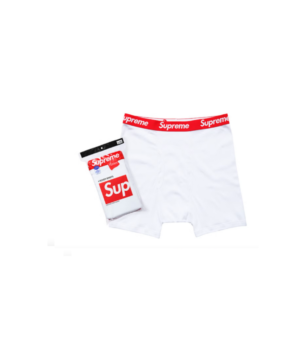 Supreme pack 4 bóxeres tagless x Hanes talla s