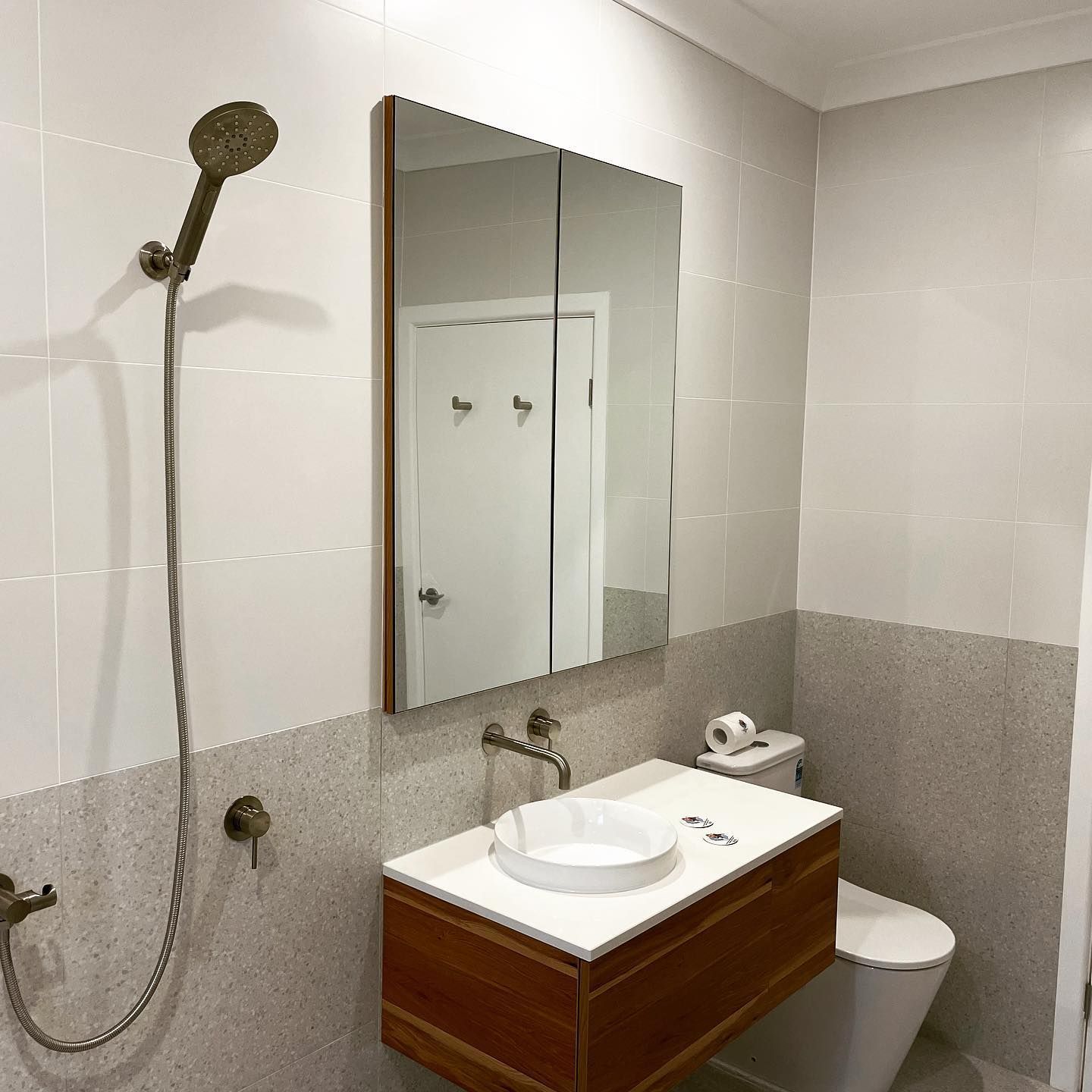 Bathroom Sink and Toilet — Plumber in Wollongong