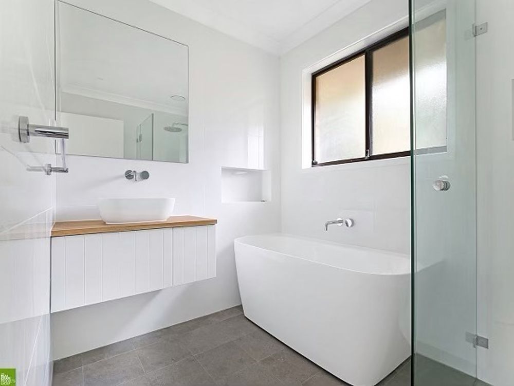 A Newly Renovated Bathroom In Wollongong