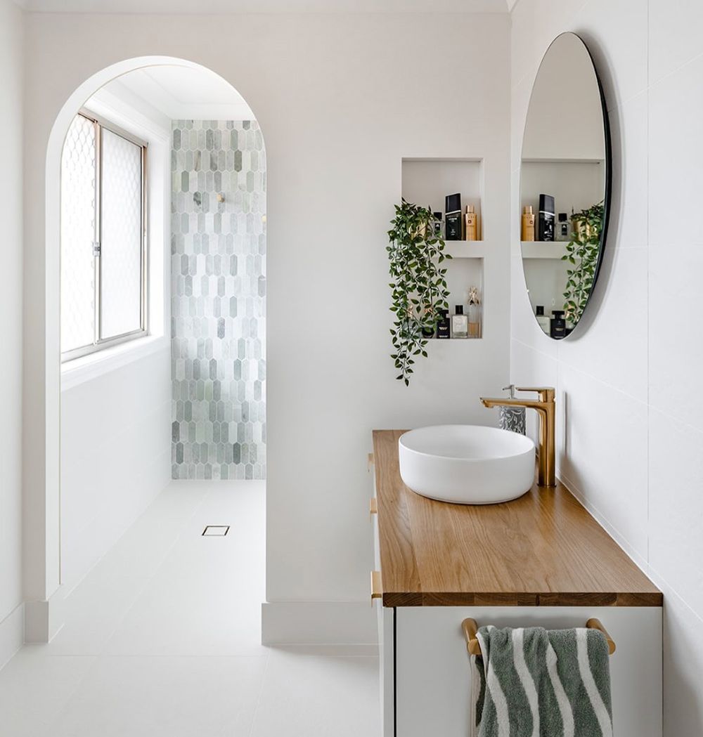 A Newly Renovated Bathroom In Wollongong