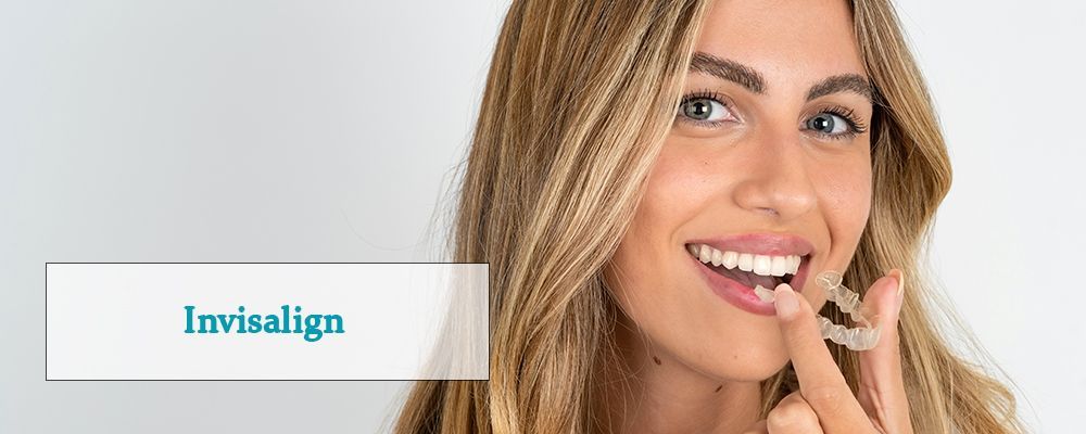 Patient smiling during a dental cleaning, with dentist tools and “General Dentistry” text.