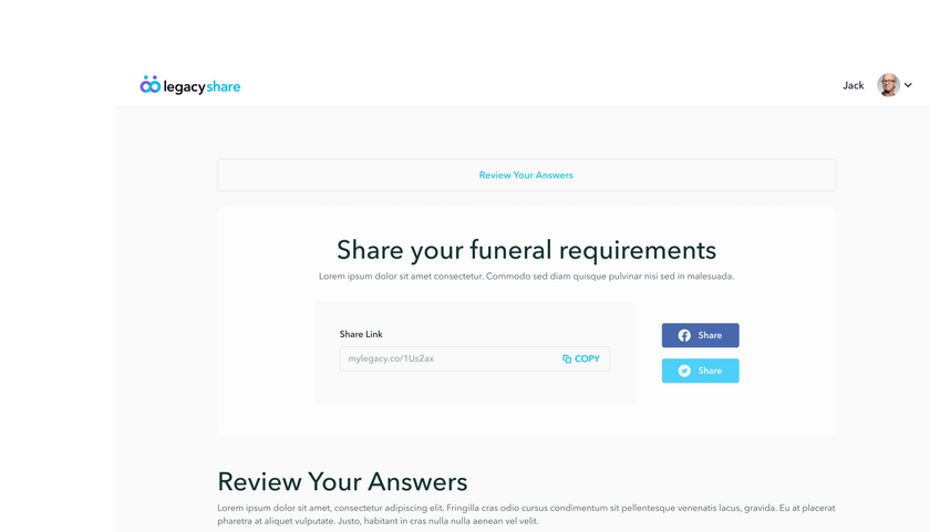 A web page titled