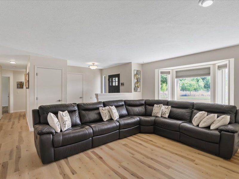 Living room to front door