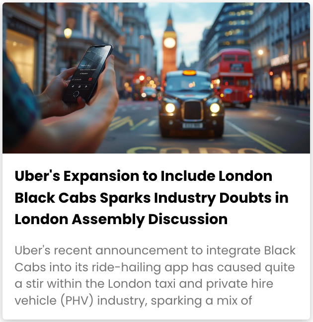 Uber 's expansion to include london black cabs sparks industry doubts in london assembly discussion