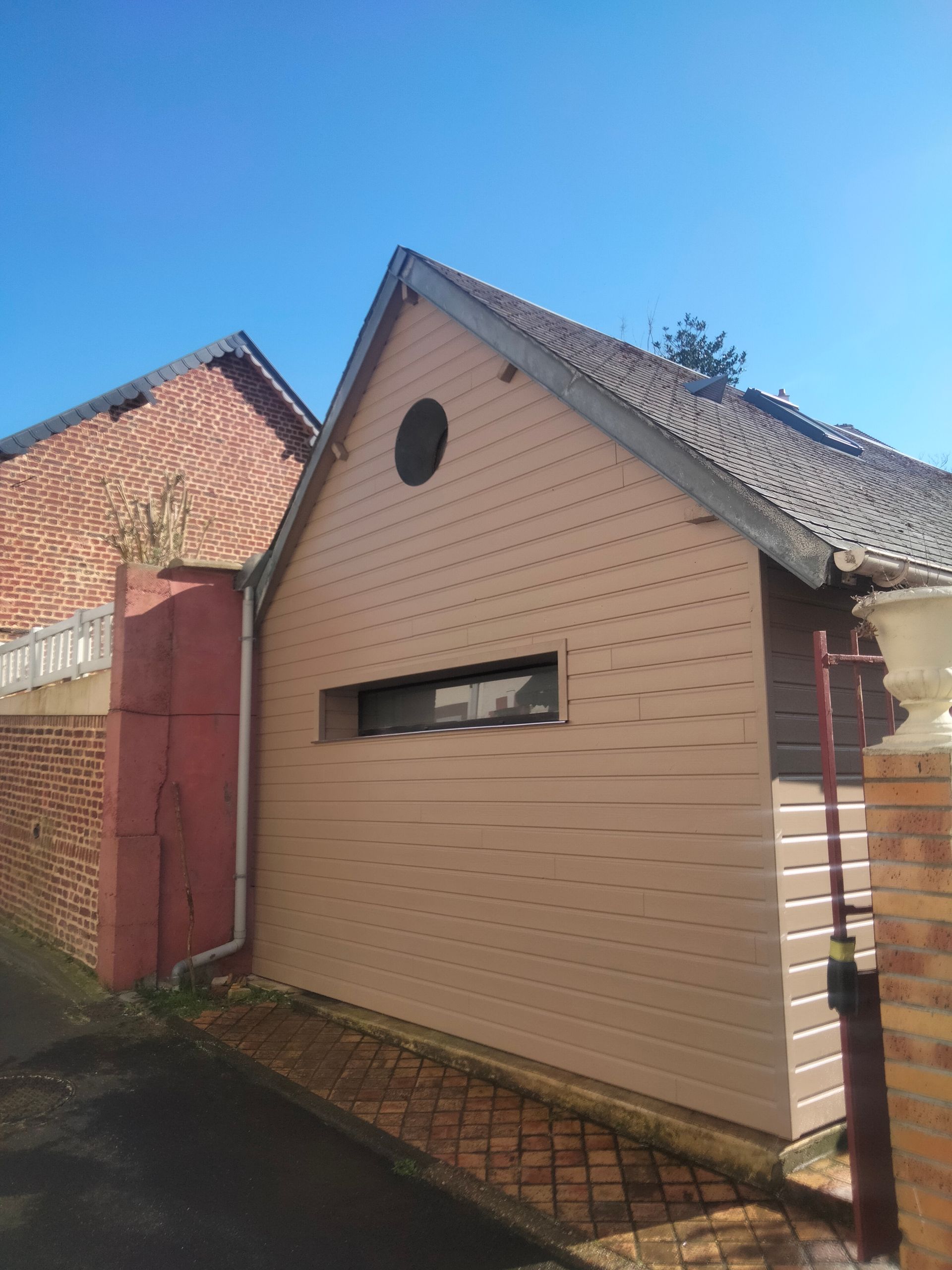 maison après un bardage extérieur à Fécamp