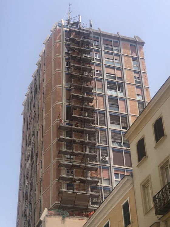 Ristrutturazione grattacielo SASSARI