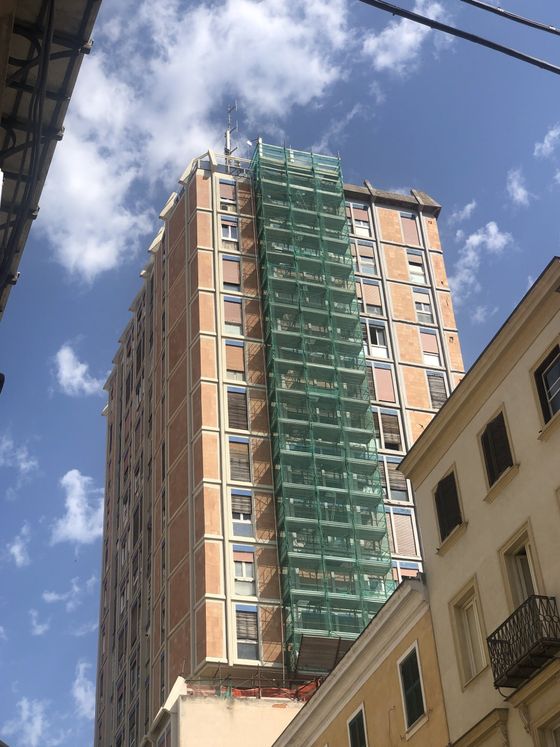 Ristrutturazione grattacielo SASSARI