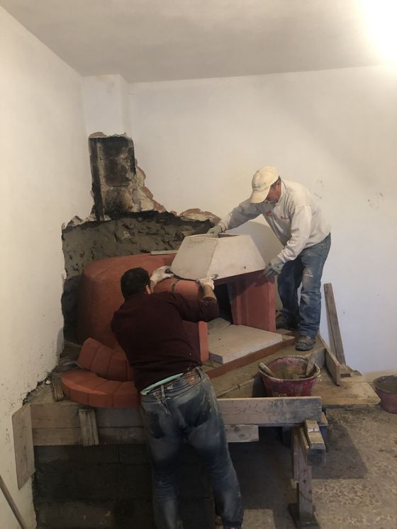 Nuovo forno a legna