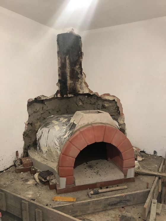 Nuovo forno a legna