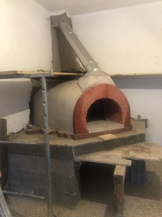 Nuovo forno a legna