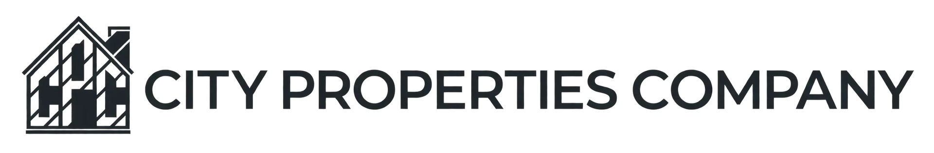 City Properties Company logo with a house icon and black text on a white background
