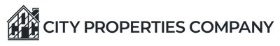 City Properties Company logo with a house icon and black text on a white background