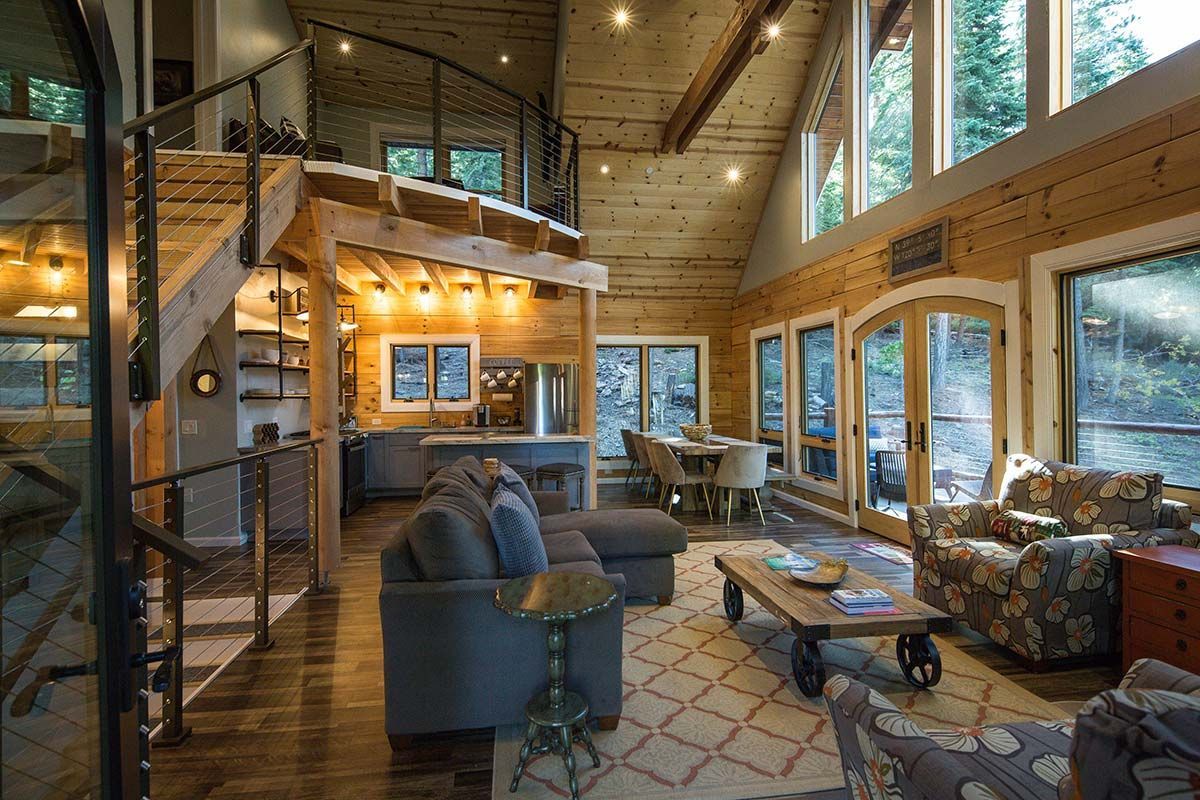 Natural Element Homes handles the design and material craftsmanship their name is known for.
